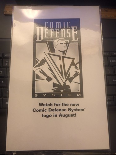 Vintage comic defense system - comic,