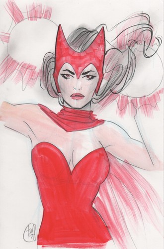 Tula lotay original sketch - lotay,